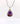 Large Amethyst with Cacoxenite Pendant